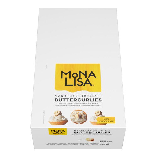 Marbled Chocolate Buttercurlies 400g